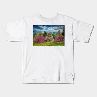 Magnolias In Bloom Kids T-Shirt
